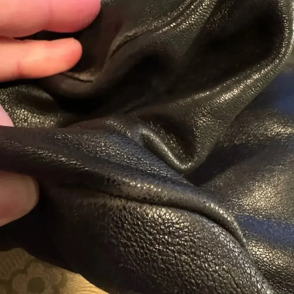 SALVATORE FERRAGAMO Sofia Leather Hobo Bag with Original Handware, Authentic